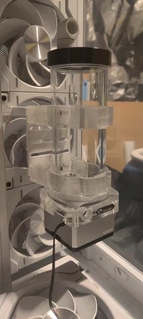 Giá đỡ Bơm/Thùng chứa cho Quạt 120mm - Image 1