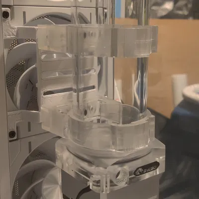 Giá đỡ Bơm/Thùng chứa cho Quạt 120mm