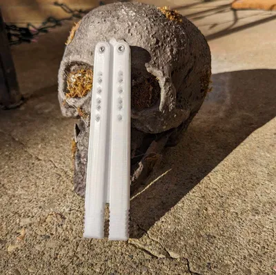 Dao Bướm Huấn Luyện Bay Lượn Ngân Hà - Galactic Glide Trainer Balisong