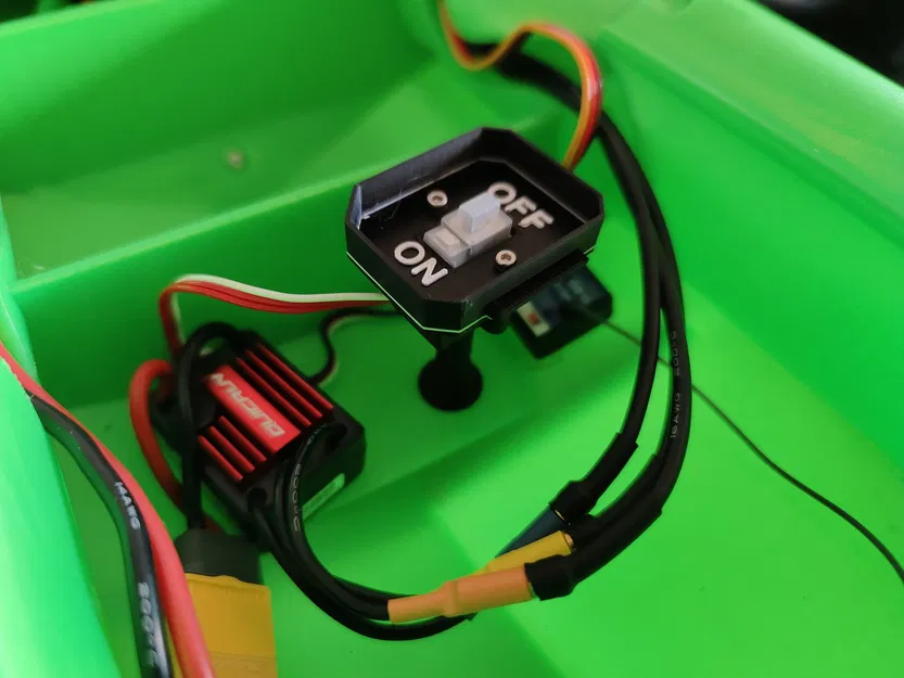 Giá đỡ công tắc ESC cho Thuyền Skippy 3Dsets - Image 4