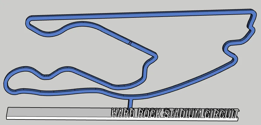 Hard Rock Stadium Circuit, Miami, USA, Formula 1 Race Track 2022 Season - Image 1