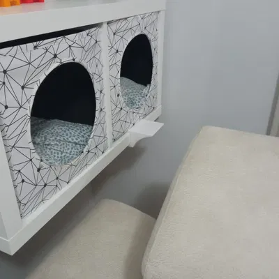 Platform for Ikea kallax lurvig for cats