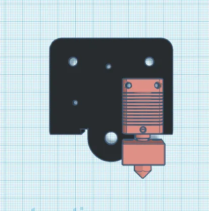 Tấm Lưng Đầu Nóng (Hot End) Cho Ender 3 - Image 2