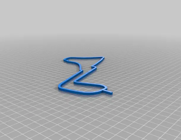 Mô hình đường đua Circuit Zolder, Heusden-Zolder, Bỉ - Image 1