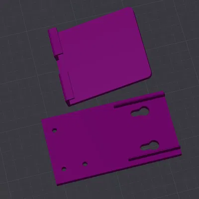 Giá đỡ điện thoại dọc cho Ender 3 V3 SE chạy Klipper