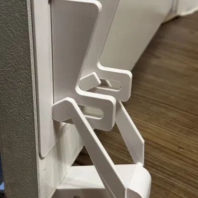 Chặn cửa gập thông minh in liền