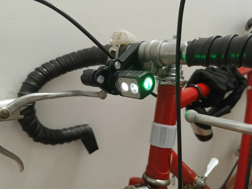 Kẹp Đèn Pin Xe Đạp Tháo Lắp Nhanh Cho Wurkkos HD15 Sofirn SP40 - Image 7