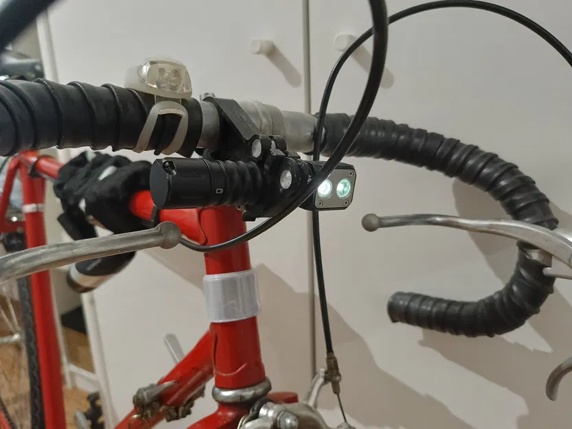 Kẹp Đèn Pin Xe Đạp Tháo Lắp Nhanh Cho Wurkkos HD15 Sofirn SP40 - Image 8