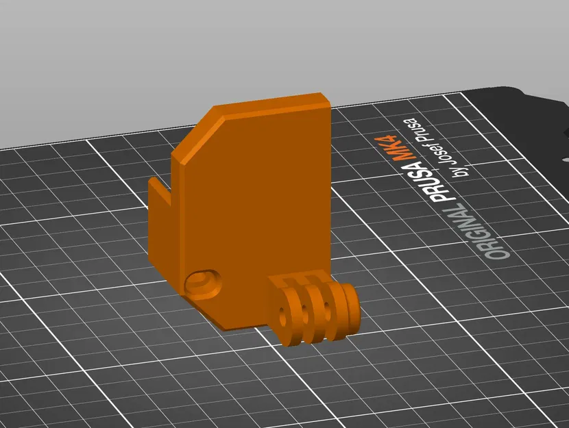 Giá Đỡ GoPro Trục X Cho Máy Prusa MK4 - Image 1
