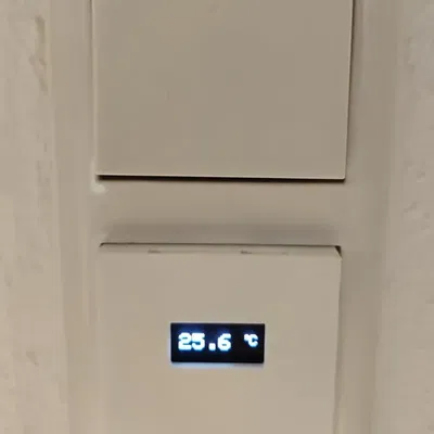 Vỏ Gira 55 nhiệt độ phòng có/không có OLED