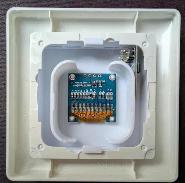 Vỏ Gira 55 nhiệt độ phòng có/không có OLED - Image 3