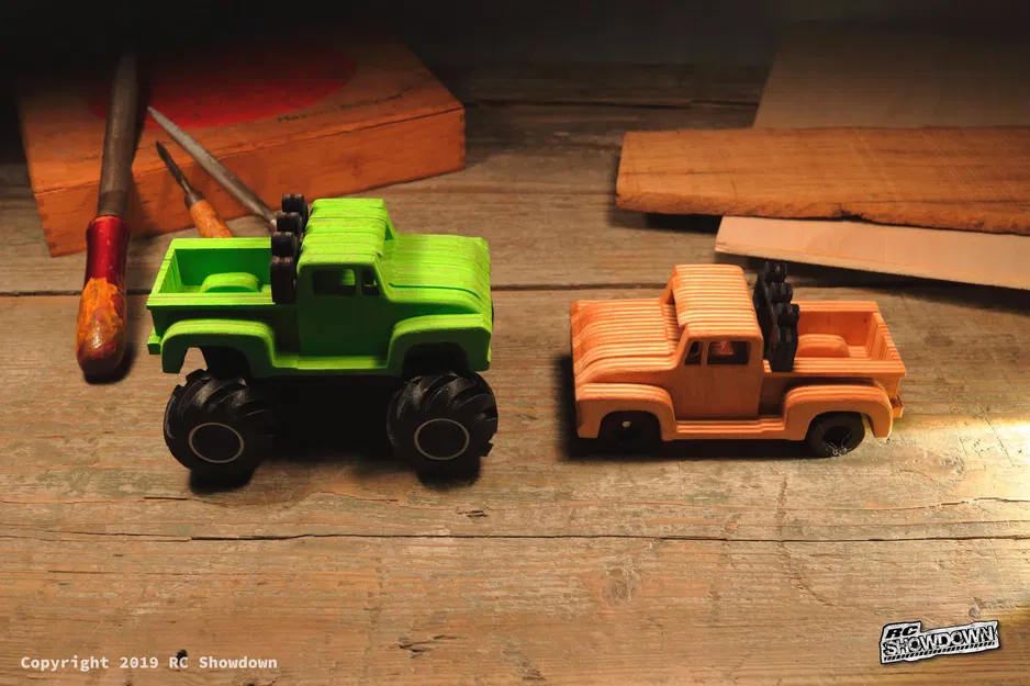 Mô hình CNC đơn giản hóa 1954 Ford F100 (có nội thất) - Image 2