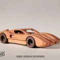 Ford GT40 1966 CNC/Laser đơn giản | Có Nội thất - Thumbnail 2