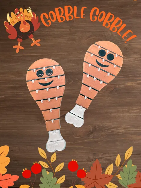 Bạn bè chân gà tây dẻo - Image 1