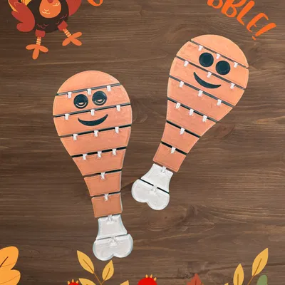 Bạn bè chân gà tây dẻo