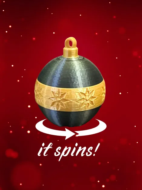 Con Quay Fidget Spinner Trang Trí Giáng Sinh - Image 1