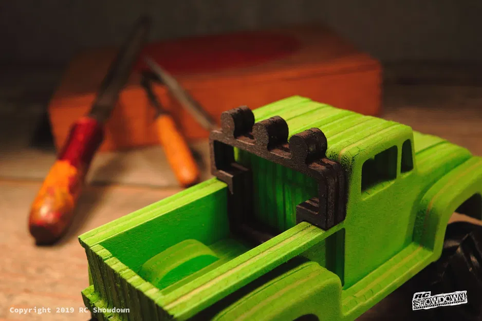 Mô hình Ford F100 Monstertruck CNC Đơn Giản "Tamiya Midnight Pumpkin" - Image 5