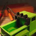 Mô hình Ford F100 Monstertruck CNC Đơn Giản "Tamiya Midnight Pumpkin" - Thumbnail 5
