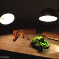 Mô hình Ford F100 Monstertruck CNC Đơn Giản "Tamiya Midnight Pumpkin" - Thumbnail 7