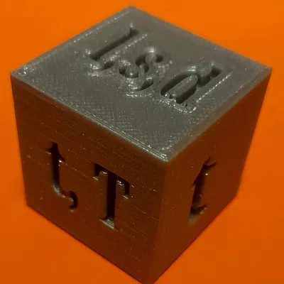 Con xúc xắc vật lý - chiều dài, khối lượng, thời gian, nhiệt độ, thể tích, lực