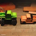 Mô hình Ford F100 Monstertruck CNC Đơn Giản "Tamiya Midnight Pumpkin" - Thumbnail 8