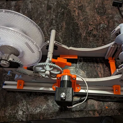 Patamatic winder power motor: đế gắn chắc chắn