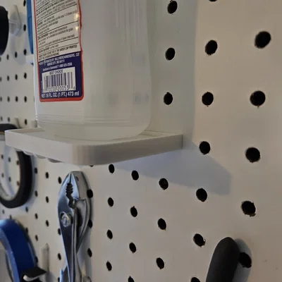 Pegboard Shelf