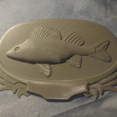 Giải thưởng câu cá / Cá rô nhồi bông