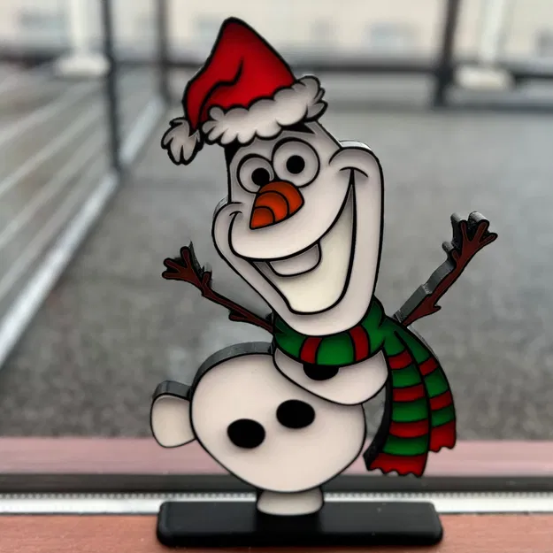 Móc treo cửa sổ Olaf Giáng Sinh - Image 3