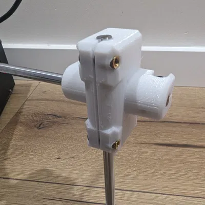 Khớp nối hai thanh tuyến tính 6mm vuông góc