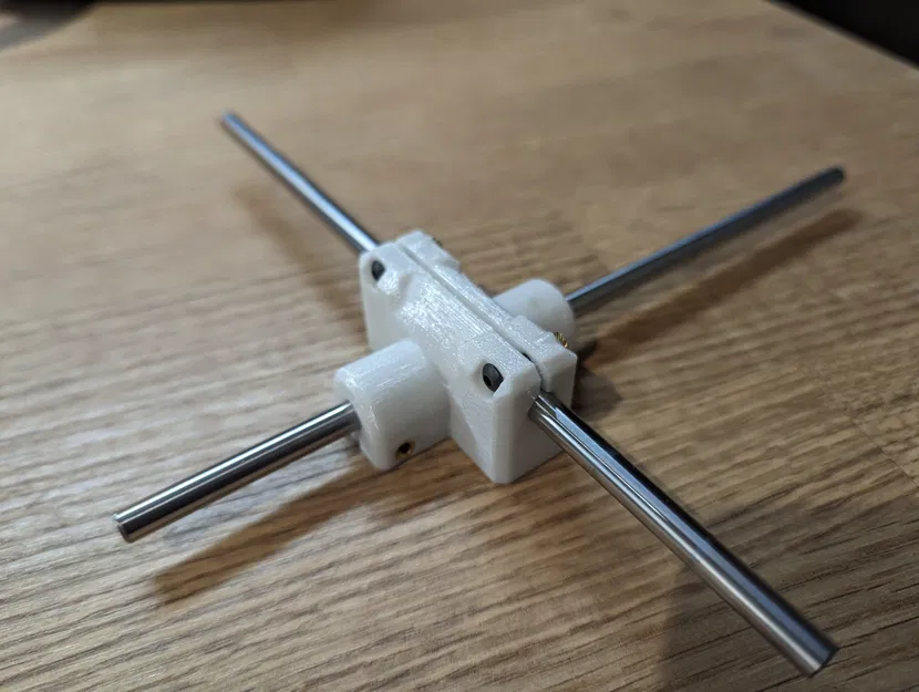 Khớp nối hai thanh tuyến tính 6mm vuông góc - Image 2