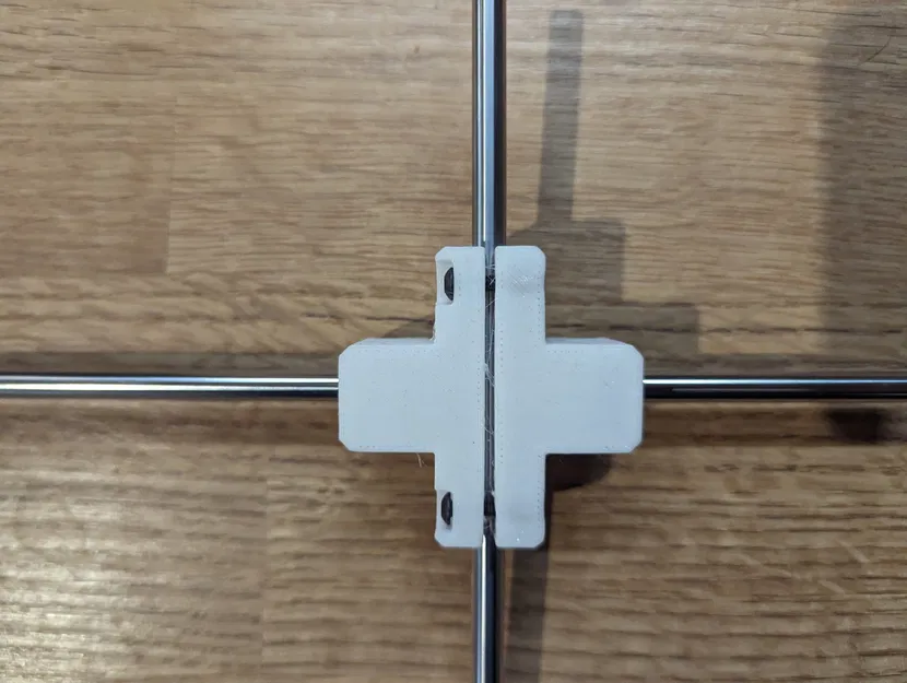 Khớp nối hai thanh tuyến tính 6mm vuông góc - Image 4