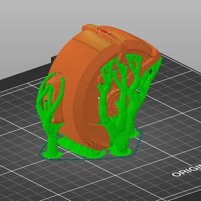 Bản STL Độ Phân Giải Cao Cho Đèn GLaDOS Từ Dragonator