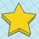 Mô hình 3D Ngôi Sao Cơ Bản