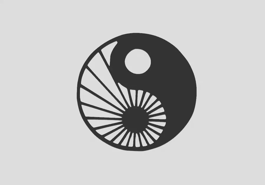 Tranh tường Âm Dương - Image 1