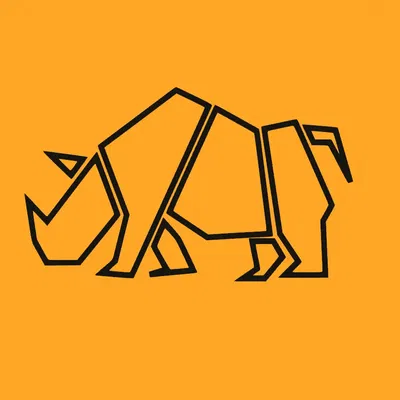 Tranh 2D Hình Tê Giác