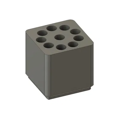 Hộp Đựng Dũa Kim Gridfinity (Dọc)