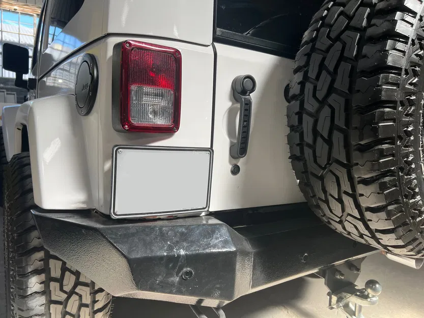 Jeep JK Number Plate Relocation Bracket - Image 1