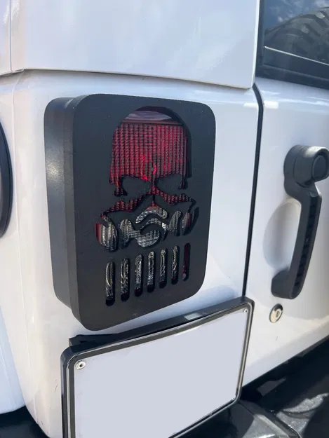 Nắp Chụp Đèn Hậu Cho Jeep JK - Image 1