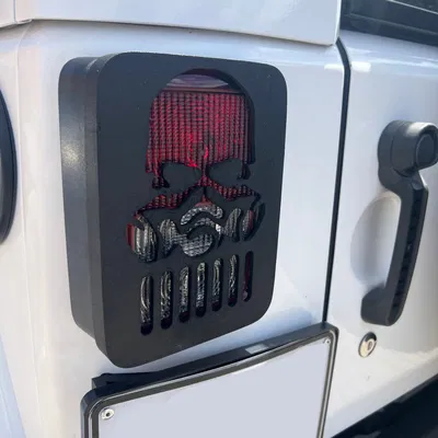 Nắp Chụp Đèn Hậu Cho Jeep JK