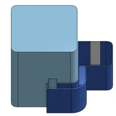 Bộ Chứa Chất Thải Kết Hợp Cho Máy Bambu Lab P1 và X1