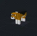 Mô Hình Chó Beagle Phong Cách Minecraft - Thumbnail 1