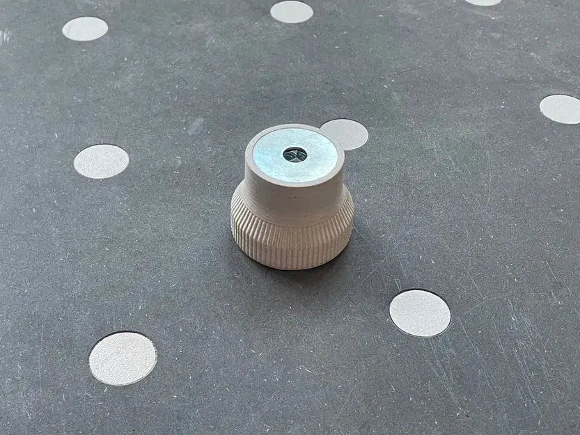 M8 Knob for MFT with threaded insert and washer - Image 2