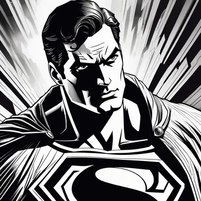 Superman - Tranh Sơn Dầu Bằng Filament