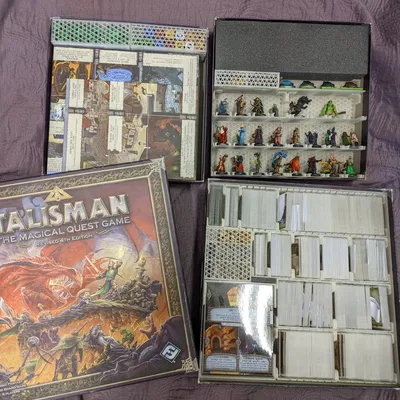 Talisman - Board Game Insert (revised 4th edition)