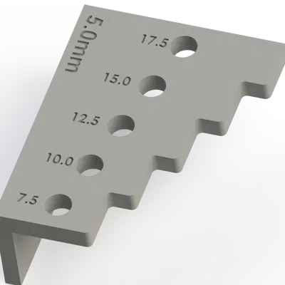 Dụng cụ khoan cho các kích cỡ mũi khoan và khoảng cách khác nhau