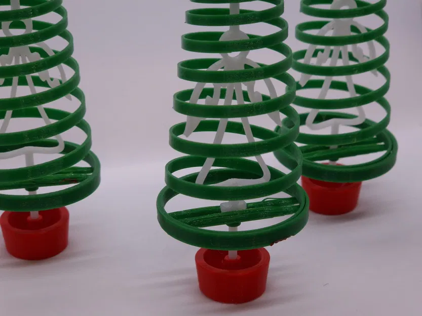 Thiên Thần Giáng Sinh Lò Xo Treo Cây Thông - Image 4