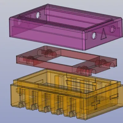 Vỏ Đồng Hồ Đo Volt/Ampe Cho Fischertechnik