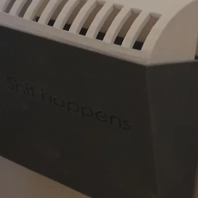 Shit happens cat litter scoop