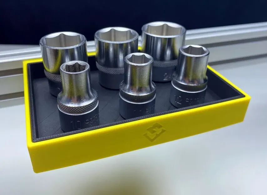 MT-SYSTEM Inlay M: Khay đựng đai ốc 1/2 inch (Halter für Steckschlüssel) - Image 1